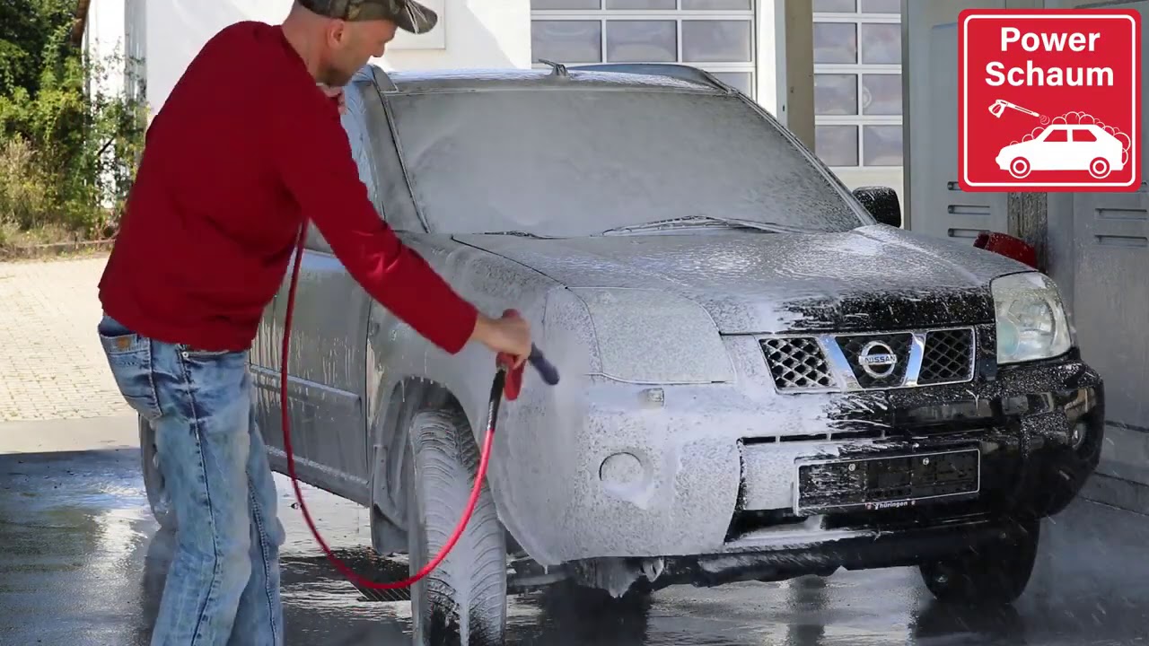 Powerschaum im SB-Waschpark Flacht ab Mitte September
