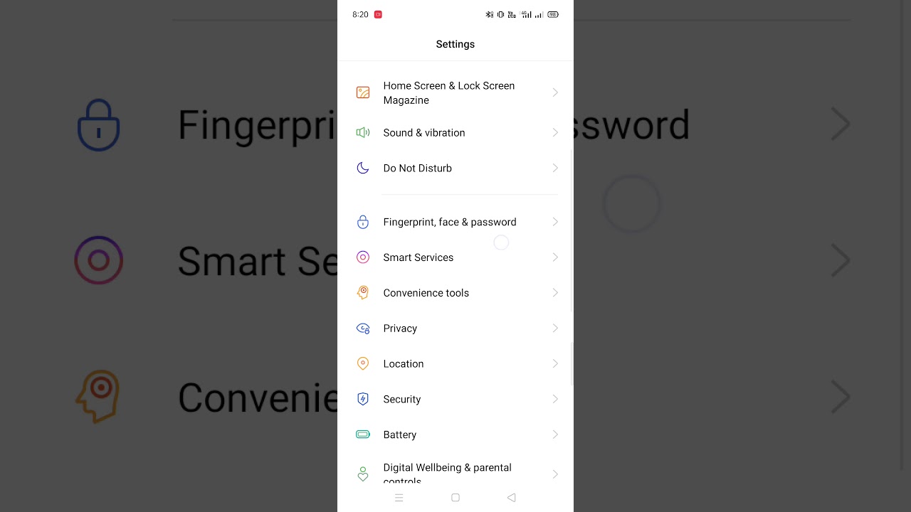 realme 5 pro screen gesture uses how to on and off