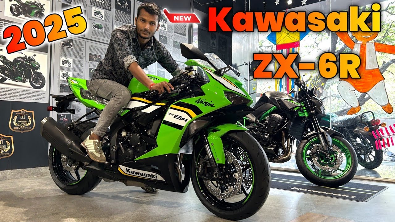 Kawasaki Ninja Zx-6R 2025 Model Details Review | Exhaust Note ? On
