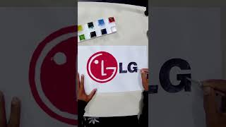 How to draw the LG logo #shorts #LG