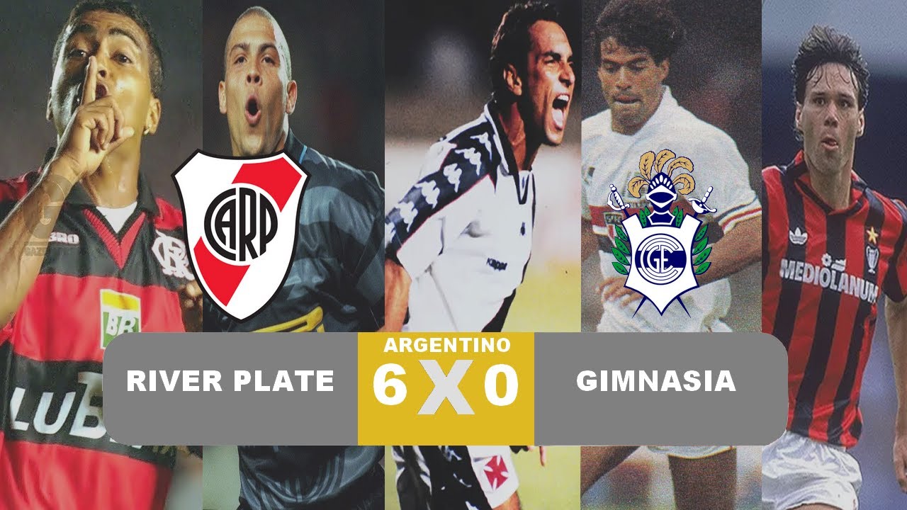 RIVER PLATE X GIMNASIA DE LA PLATA 2rd 1993 PES 2017 - YouTube