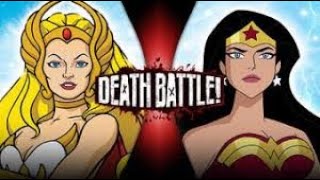 Warrior Princesses Clash She-Ra vs Wonder Woman Death Battle reaction