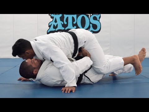 Mount Escape to Ankle Lock Attacks - Andre Galvao