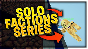 SOLO FACTIONS SERIES + BUILDING A BASE! (VanityMC Demonic Factions #1)