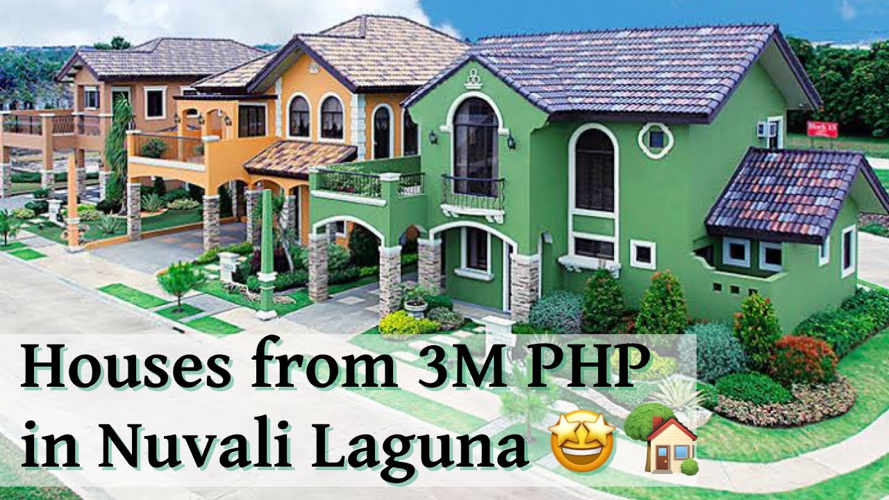 Houses from 3M in Nuvali Laguna (2021) YouTube