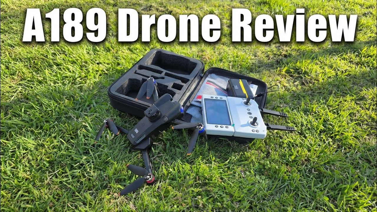 This Cheap A189 Drone Actually Surprised me! Full Review - YouTube