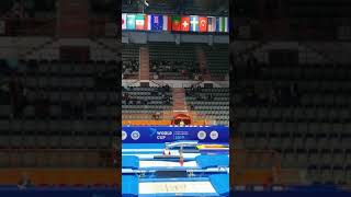 Benny Wizani Trampoline World Cup Chabarowsk 2019 Compulsory