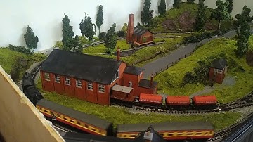 An N Gauge layout built into a suitcase. http://www.smallngaugelayouts.com/suitcase-layout-1/