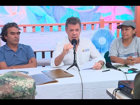 Declaración del Presidente Juan Manuel Santos desde Salgar, Antioquia - 18 de mayo de 2015