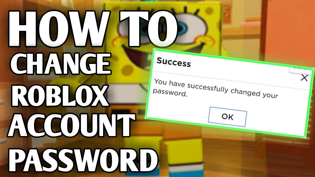 How To Change Roblox Password On Mobile 2020 Youtube - how to change ur password roblox new info vid 10811