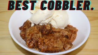 Best Peach Cobbler Hands Down (Veganized) @RalphTheBaker