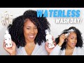 Girl...NO WATER Wash Day?!? YES PLEASE! | Pantene Waterless Collection!