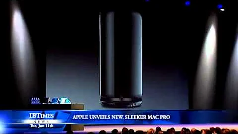 Apple Unveils New, Sleeker Mac Pro