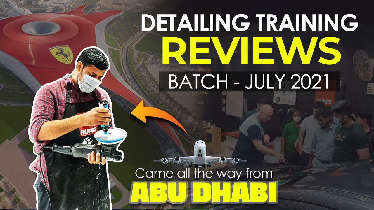 July '21 Batch Reviews Ceramic Coating Training Car Detailing