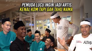 ARIZKI PEMUDA LUCU YANG INGIN JADI ARTIS | KENAL KDM TAPI GAK TAHU NAMA