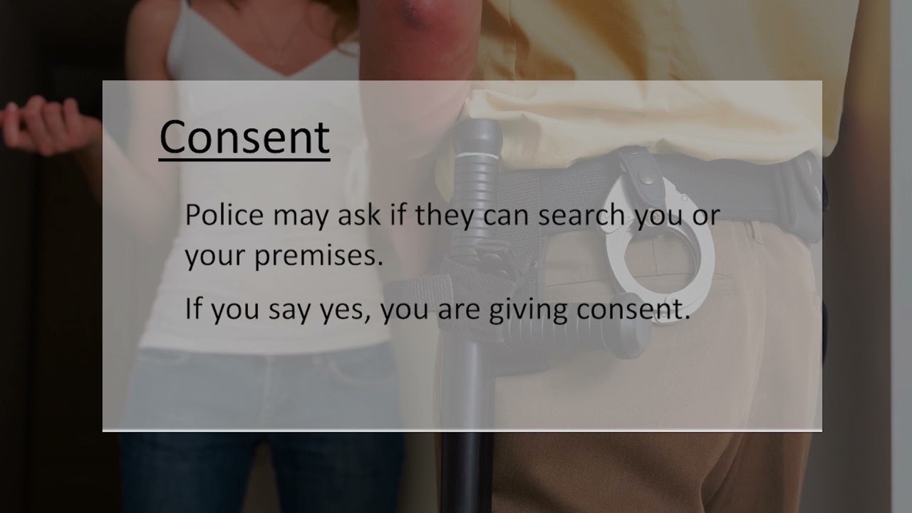 The Law Offices of Shawn B Hamp When Can Police Search You YouTube