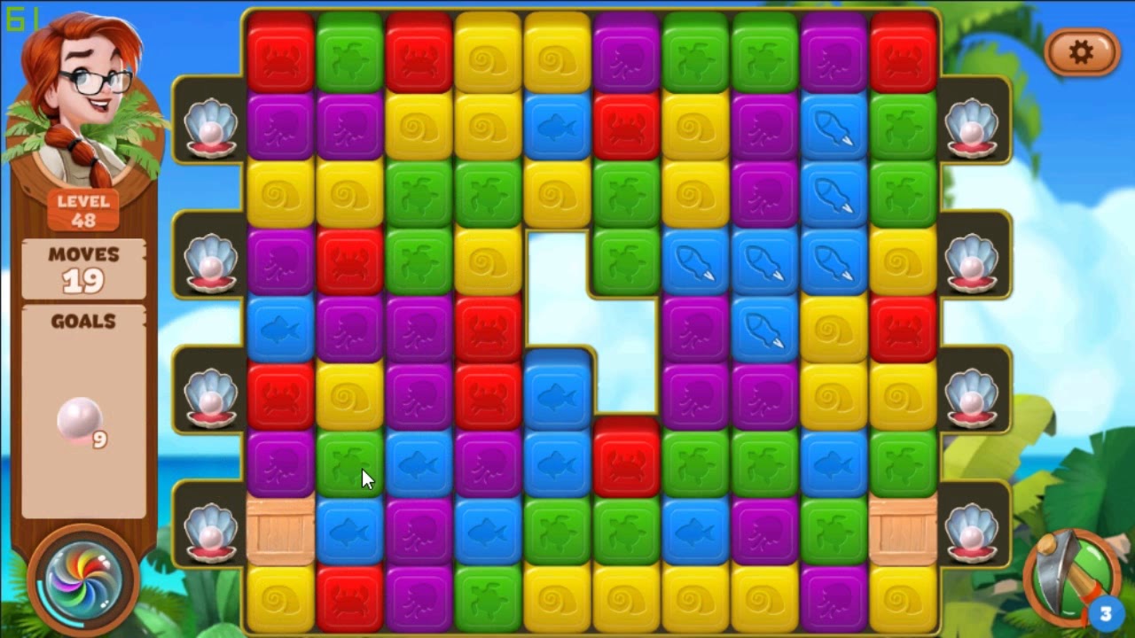Lost Island Blast Adventure level 48