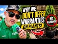 Why Most Landscapers Don't Offer Plant Warranties