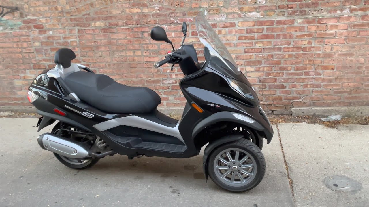 Piaggio MP3 250 2010 black P4296U