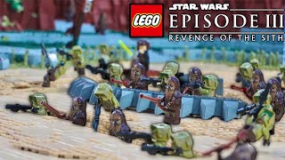 TIMELASPE | Star Wars Battle of Kashyyyk LEGO MOC