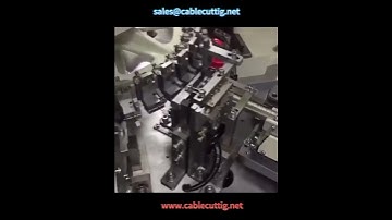 67  Fully automatic plastic shell terminal machine, microphone head dip tin crimping machine