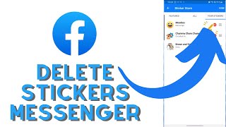 How to Delete Sticker Packs On Facebook Messenger? Remove Sticker Packs on Facebook | Facebook 2022 screenshot 4