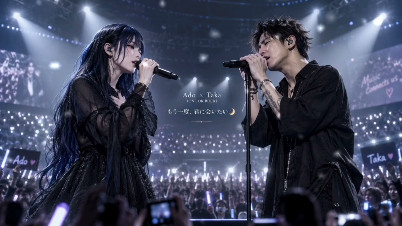 ððãAdo à TakaïŒONE OK ROCKïŒããããäžåºŠãåã«äŒããã ððãAdo à TakaïŒONE OK ROCKïŒããããäžåºŠãåã«äŒããã