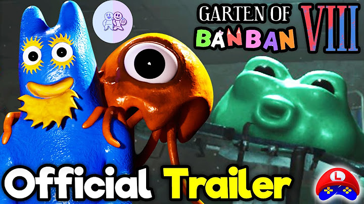 GARTEN OF BANBAN 8 OFFICIAL TRAILER is FINALLY HERE!! (First look and secrets) 🔥