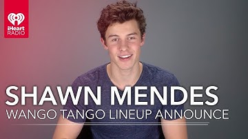 Shawn Mendes Announces And Reacts To Our 2018 Wango Tango Lineup!