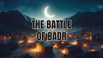 The Battle Of Badr | Ramadan Stories For Kids 🌌✨ #ramadan2024
