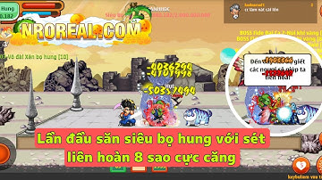 Ngọc Rồng Real | Lần đầu săn boss siêu bọ hung với namec sét liên hoàn 8 sao !