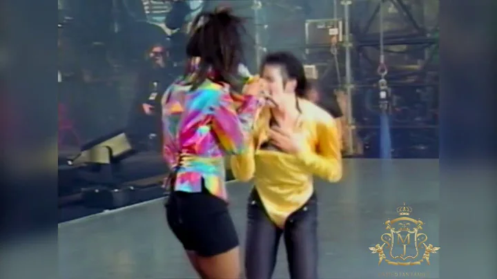Michael Jackson  Live in Oslo 1992  I Just Can't Stop Loving You  She's Out Of My Life