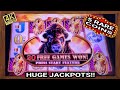 👉 BIG 5 RARE COINS JACKPOT!! $480 High Limit Bet Buffalo Gold Slot