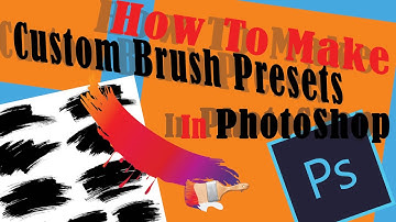 How To Make Your Own Custom Brush Preset In PhotoShop Using ( Real Life Brush Strokes ) Time-Lapse