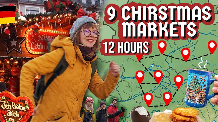 I went to 9 different CHRISTMAS MARKETS in one day | different cities