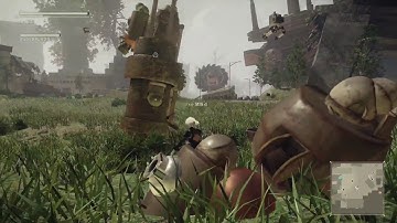 Nier Automata: My Game Has Machines... ZOMBIE MACHINES! - #26