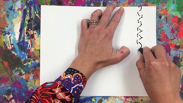 Expressive Line Making with Charcoal