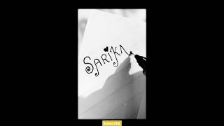 Sarika#capital letter writing style #calligraphy #handwriting