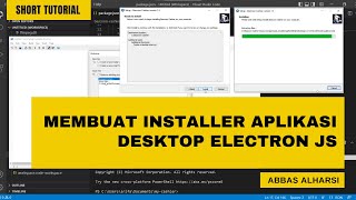 Membuat Installer Aplikasi Desktop Electron Js screenshot 4