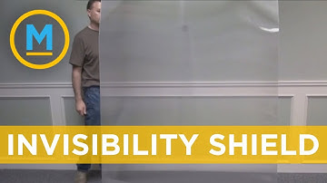 Real-life invisibility or cloaking devise exists and we test it out | Your Morning