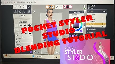 Pocket Styler Studio Creating a Gradient tutorial