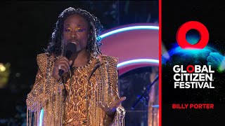 Billy Porter Performs 'Because We're Kids' | Global Citizen Festival: NYC