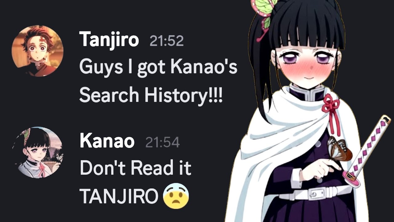 Guys I got Kanao's Search History!!!