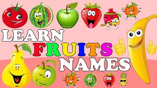 Fruits Name song | Learn Fruits name | English Fruits song for kids