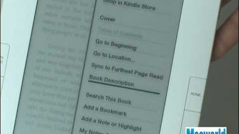 Macworld Video: Hands on with the Kindle 2