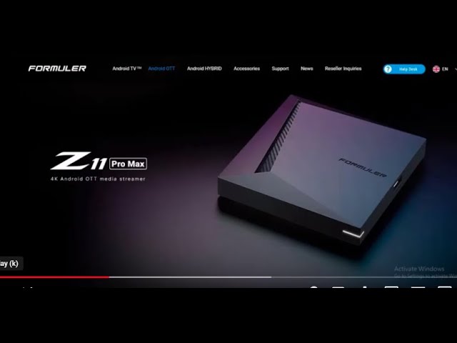 Formuler Z11 PRO MAX-Open Box