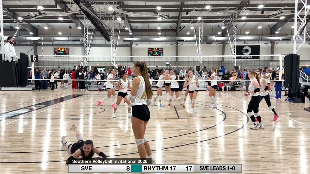 Southern Volleyball Invitational 2026- SVE vs RHYTHM 17- Set 2