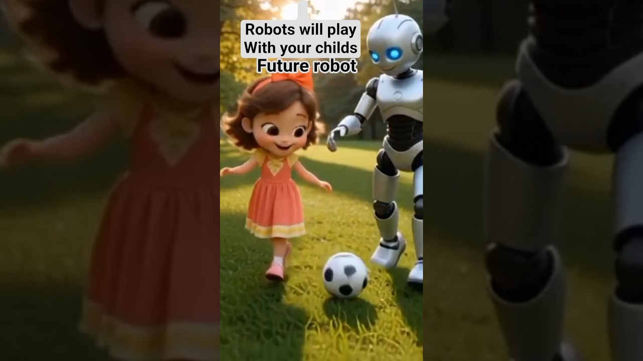 The Girl and The Robot – A Heart That Felt Like Human | Ayzntro | robot finds a bestie