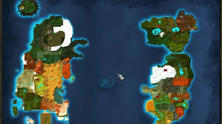 World of Warcraft Alpha Map - DayDayNews