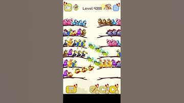 Bird Sort Color Level 4355